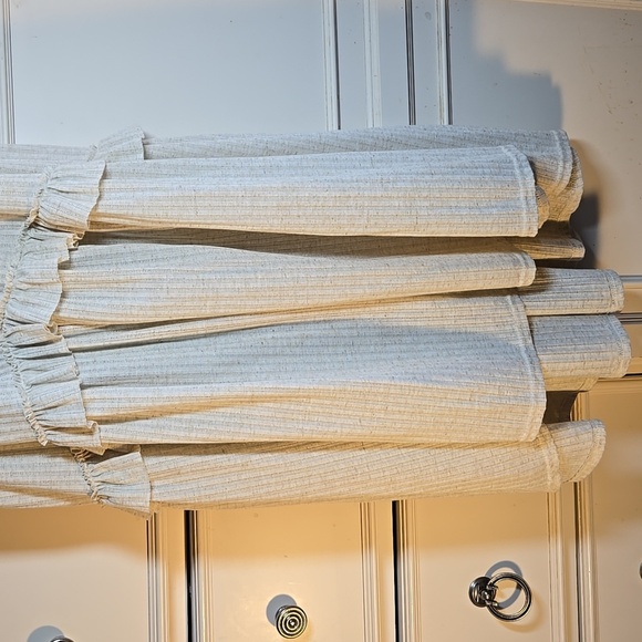 Free People Beach Rosaline Tunic Swing Halter Ruffle Trim Oversized Dress NWOT - Picture 5 of 15